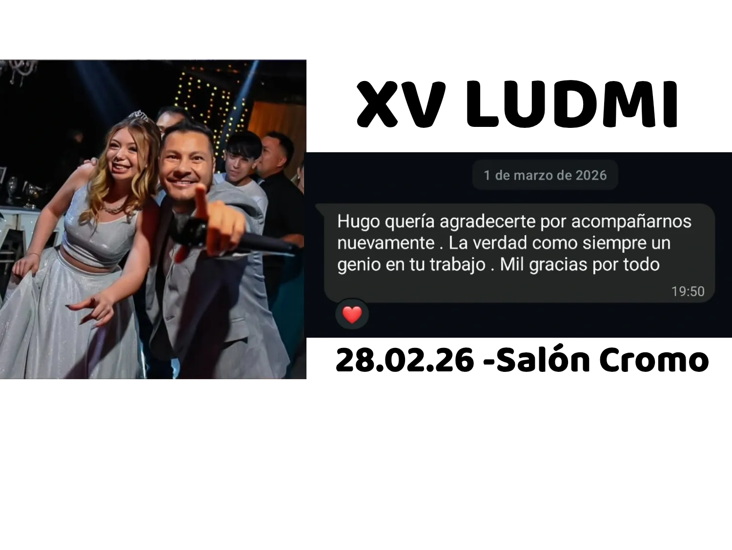 Testimonio XV Ludmi
